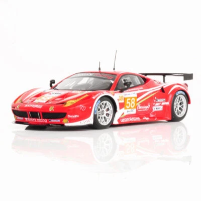 1:43 Fujimi FERRARI 458 N.58 Le Mans 2012 EHRET-JEANNETTE-MONTECALVO FJM1343006 - Image 1 of 2
