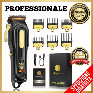 Tagliacapelli PROFESSIONALE Macchinetta Taglia Capelli Barba rasoio elettrico ba - Foto 1 di 8