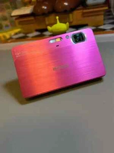 Sony Cyber-shot DSC-T700 10.1MP 4x Optical Zoom CCD Digital Camera Pink English - Picture 1 of 7