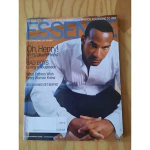 Vintage Essence Magazine Henry Simmons November 2000 Original Publication - Picture 1 of 2