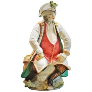 Paul Scheurich for Meissen, Resting Nobleman, Porcelain Sculpture, circa 1920 - Picture 1 of 9