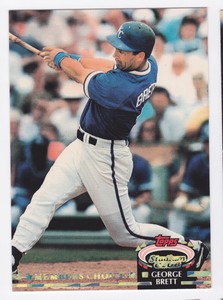 1992 Topps Stadium Club #609 George Brett Members Choice Royals NM/MT