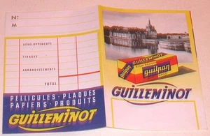Pochette photo GUILLEMINOT PELLICULES PLAQUES PAPIERS Visuel Pellicule Guilpan - Picture 1 of 1