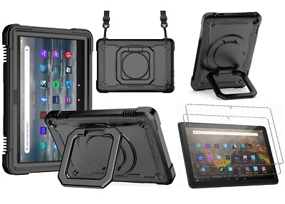 Funda para Amazon Fire HD 8/HD 8 Plus (12ª Generación 2022) Híbrida Parachoques Pata de Cabra Cubierta Foto 1 de 4