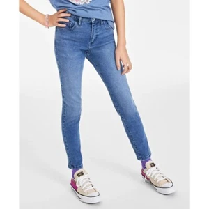 Epic Threads 12 Big Girls Blue Aster Stretchy & Comfy Skinny Jeans NWT - Picture 1 of 4