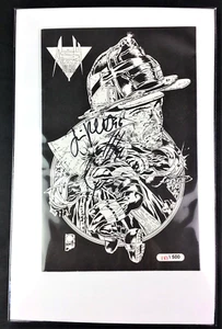 Ash The Fire Within #1 Edición Ashcan FIRMADA Edición Limitada 151/500 Cubierta Negra - Imagen 1 de 9