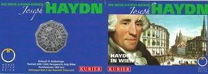 5 Euro Österreich - Joseph Haydn in Wien - Miniblister Kurier - Bild 1 von 2