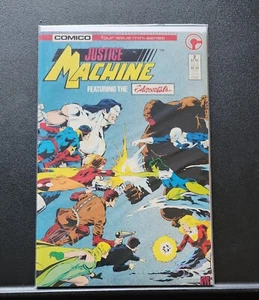 Comico Comics Justice Machine Featuring The Elementars #2 Juni 1986 - Bild 1 von 1