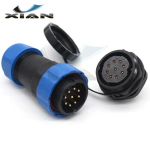 SD28 9pin Waterproof Aviation Connector,Electrical Wire Connector Plug Socket - Picture 1 of 7