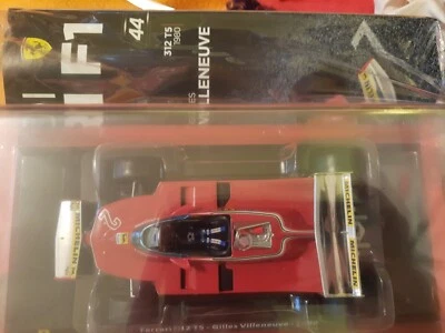 Le Grandi Ferrari F1 scala 1:24 N44 FERRARI 312 T5-GILLES VILLENEUVE 1980 - Immagine 1 di 3