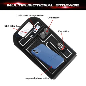 Center Middle Tray Organizer For Toyota RAV4 2019-2025 & 2021-2025 RAV4 Prime - Picture 1 of 10