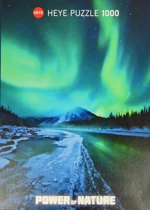 HEYE 1000 Piece Jigsaw Puzzle 'POWER OF NATURE - NORTHERN LIGHTS - Art 29549 - Picture 1 of 7