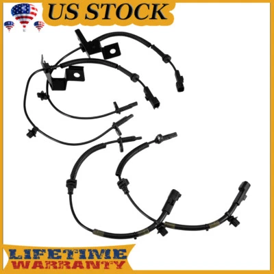 For (2013-2018) Lincoln MKZ 2.0L / 3.0L / 3.7L ABS Wheel Speed Sensor, 4-Pieces - Image 1 of 4