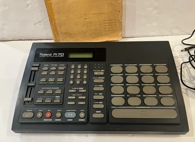 Roland R-70 Human Rhythm Composer Drum Machine & Handbuch - Bild 1 von 4