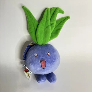 Pokémon Oddish Jakks Pacific Tags 9 Zoll Plüschtier Stofftier Spielzeug 2007 Gen 1 RAR - Bild 1 von 8