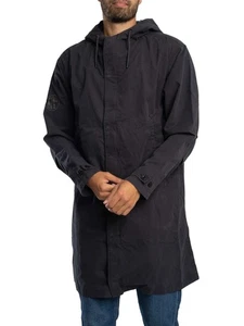 Pretty Green Herren Feltham Parka Jacke, Schwarz - Bild 1 von 11