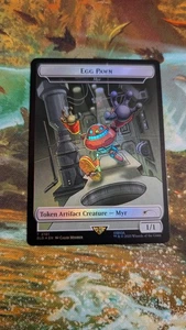 Egg Pawn - Myr Token Foil Sonic The Hedgehog Secret Lair - Picture 1 of 2