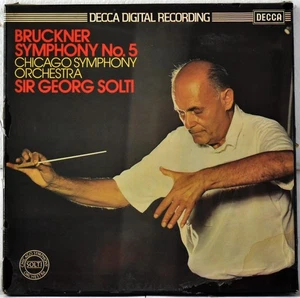 Decca D221D 2 EU 1980 BRUCKNER "Symphony No. 5" Georg SOLTI #2LPs BOXSET SEALED - Imagen 1 de 2