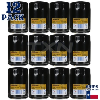 Paquete de 12 filtros de aceite de motor ACDelco GM UPF63R Foto 1 de 3