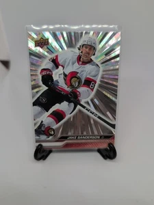 2023-24 Upper Deck Series 2 - Jake Sanderson #378 Outburst - Picture 1 of 10