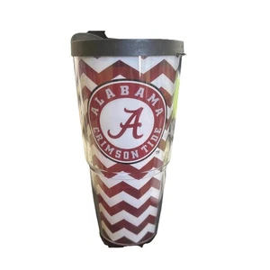 ALABAMA CRIMSON ROLL TIDE 24 oz. Bicchiere Tervis TUSCALOOSA CALCIO - Foto 1 di 4