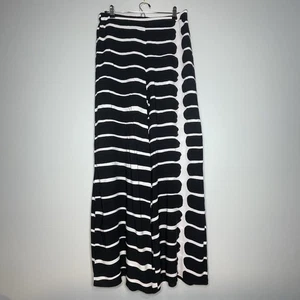 MARIMEKKO for Taget Women's Palazzo Pants Black White Wide Leg Size Medium - Picture 1 of 10