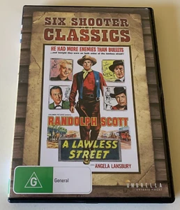A LAWLESS STREET DVD 1955 Western Randolph Scott Angela Lansbury - Picture 1 of 2