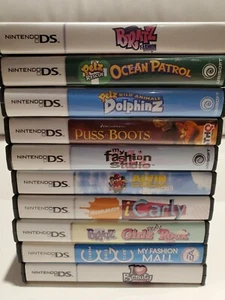 Nintendo DS 10 Girl Game Lot - Petz, Bratz, iCarly, Fashion Mall, Chipmunks - Bild 1 von 8