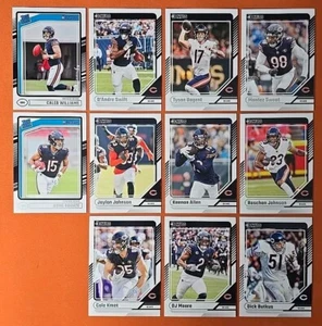 🟠🐻🔵 2024 DONRUSS CHICAGO BEARS COMPLETE BASE TEAM SET (11 CARD LOT) 🔵🐻🟠 - Picture 1 of 12