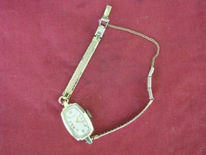 Vintage Damen Longines 14K Gold Handaufzug Armbanduhr - Bild 1 von 8