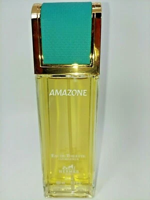 RARO Vintage Hermes Paris Amazone Eau De Toilette Spray 3.3 fl oz 100 ml Foto 1 de 3