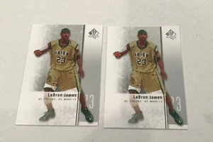 2011-12 Upper Deck SP Authentic Lebron James #2 Gem Mint (2) Card Lot Lakers Hot - Picture 1 of 3