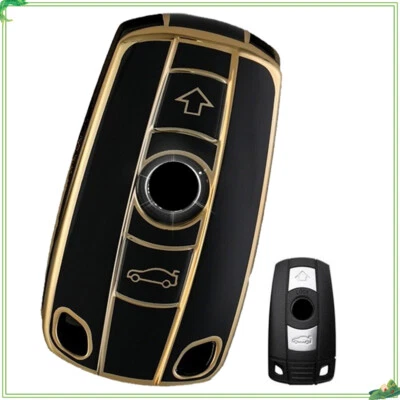 TPU Car Key Fob Cover For BMW 1 3 5 6 Series X5 X6 Z4 2006-2011 - Image 1 of 4