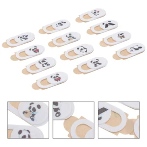12Pcs Panda Style Camera Cover Phone Privacy Protective Cover (Mixed Style) - Photo 1/12