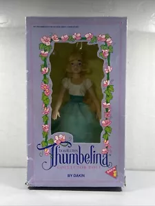 Don Bluth Thumbelina Collector Doll by Dankin 1992 RARE Blue, #05181 - Picture 1 of 14
