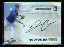 2013 IN THE GAME PAST PRESENT FUTURE AUTO JONATHAN CRAWFORD