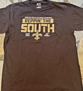 New Orleans Saints XL 2018 NFC South Div. Champion Shirt " Reppin' the South " - Bild 1 von 4