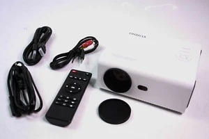 YUZINO FHX2602 Mini Proiettore 4K 18000L Full HD 1080P WiFi BT Zoom TV HDMI USB - Foto 1 di 3