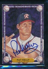1994 Richmond Braves team issue #22 Pat Kelly signed auto autograph very rare