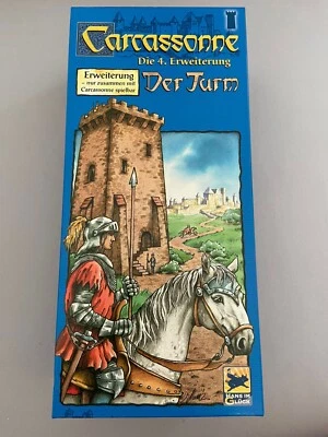 FAST WIE NEU: CARCASSONNE DER TURM! Die 4. ERWEITERUNG! 100 % VOLLSTÄNDIG! - Bild 1 von 4