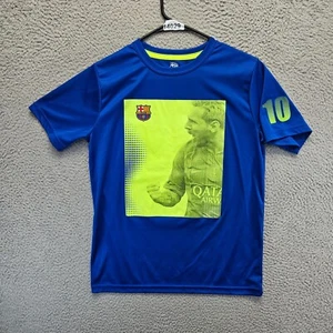 FC Barcelona Lionel Messi Trikot Jugend Größe XL Blau Kurzarm - Bild 1 von 9