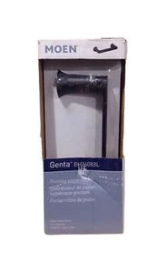 MOEN Genta Pivoting Toilet Paper Holder in Matte Black - Picture 1 of 2