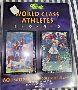 1992 Classic World Class Athletes Set Limited Edition 60 Card Set Factory Sealed - Bild 1 von 13