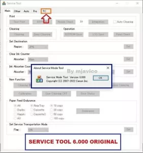 RESET CANON ST V6.000 Original✅Service Tool 6000🔥(2023 Latest) OnePc Unlimit⭐⭐⭐ - Picture 1 of 11