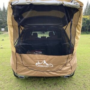 3000mm Tailgate Shade Awning Tent for Car Travel Small Mid Size SUV Waterproof