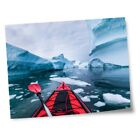 8X10" Prints(No Frames) - Kayak Iceberg Landscape Adventure  #21753