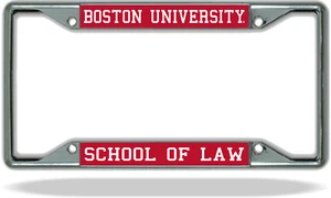 Marco de placa de licencia de la Universidad de Boston - Imagen 1 de 1