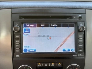 2010-2013 GMC Sierra 1500 Factory GPS Navigation Radio - Picture 1 of 14
