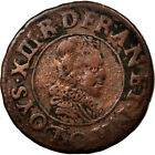 [#18935] Coin, France, Louis XIII, Double tournois, buste juv&#233;nile, Double Tourn