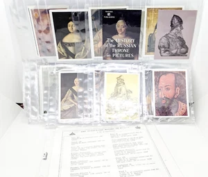 The Autocratic Rulers of Russia History Of The Russian Throne Cards 26 Total - Picture 1 of 10